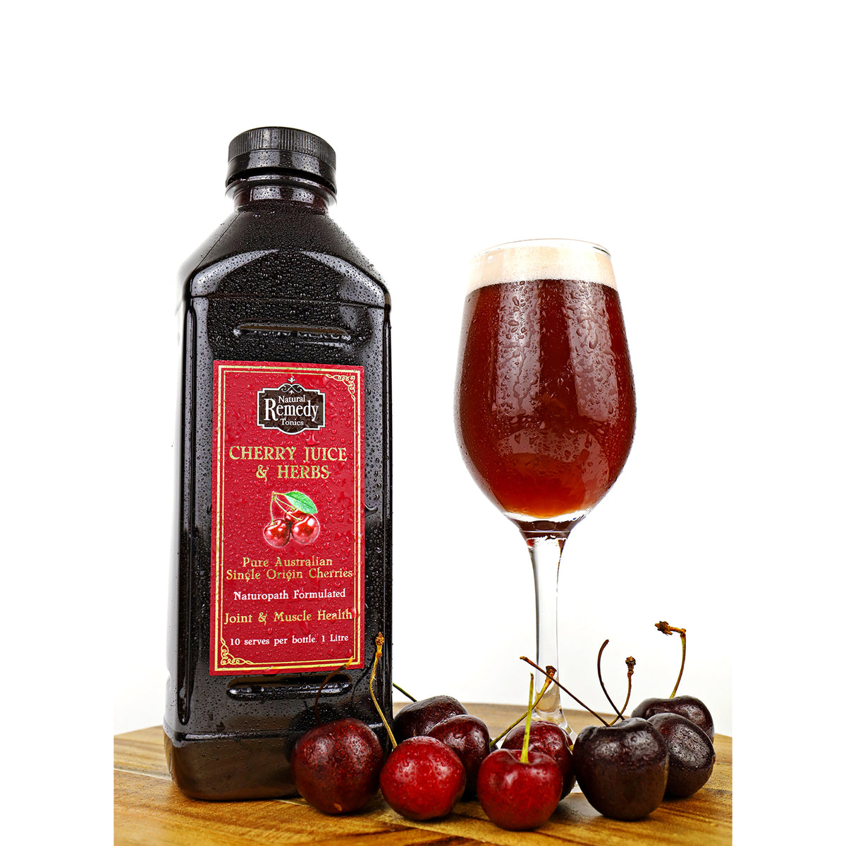 Cherry Juice & Herbs - Australian Natural Drinks Co.